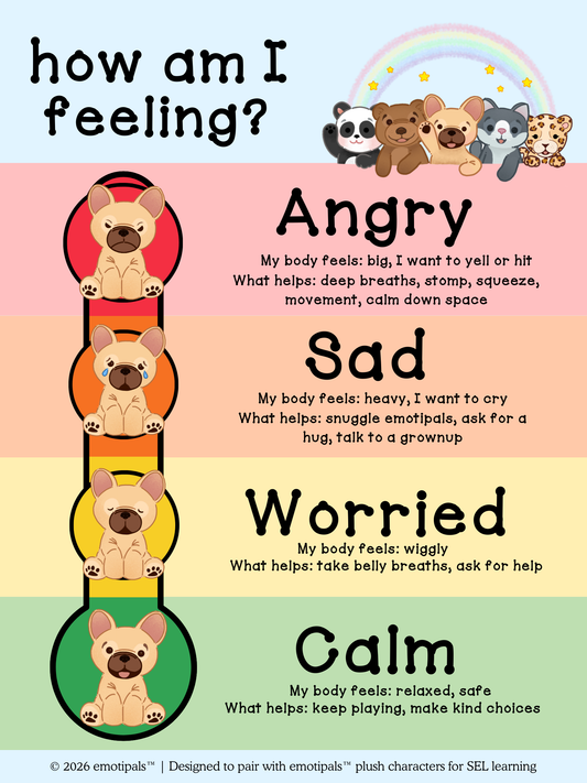 Free Emotipals™ Feelings Thermometer Printable